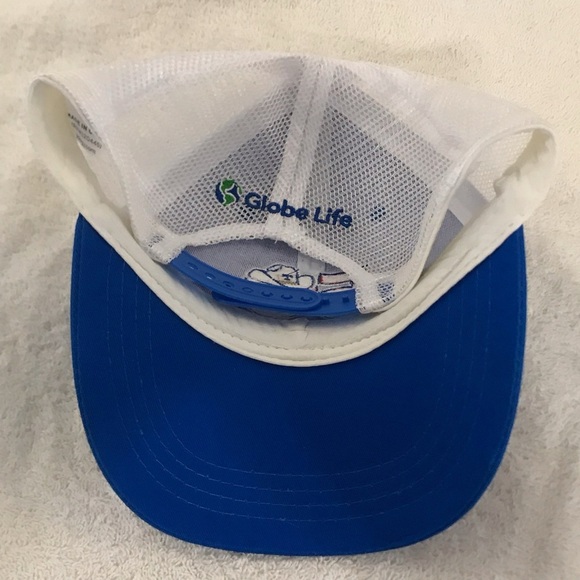 Idegy's Texas Rangers 50th Anniversary Adjustable Blue & White Baseball Cap - Picture 13 of 14